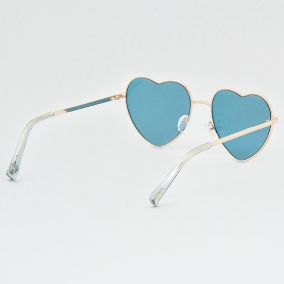 NWT AEO Rainbow Heart Sunglasses - Picture 3 of 6